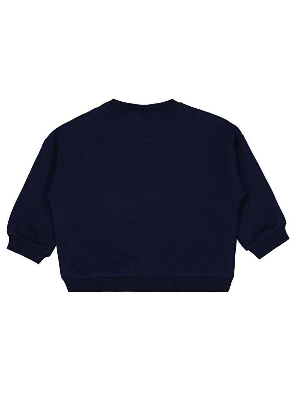 Lacivert Baby Teddy Bear Baskılı 6-18 Ay Sweatshirt-1