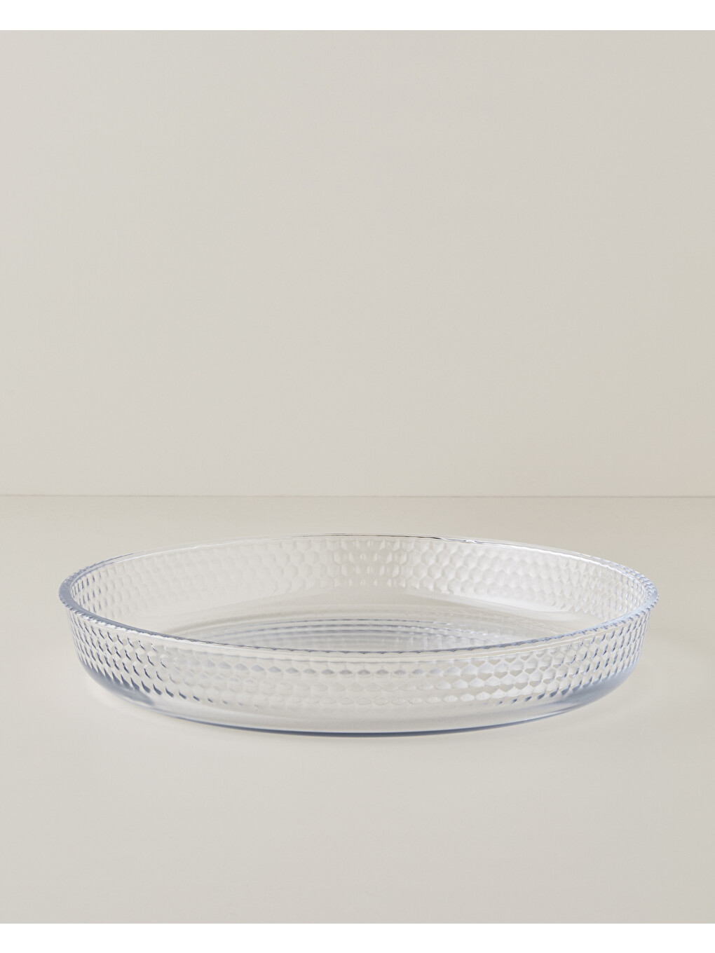 Renksiz Bake&serve Cam Yuvarlak Fırın Kabı 32x4,5 Cm Şeffaf