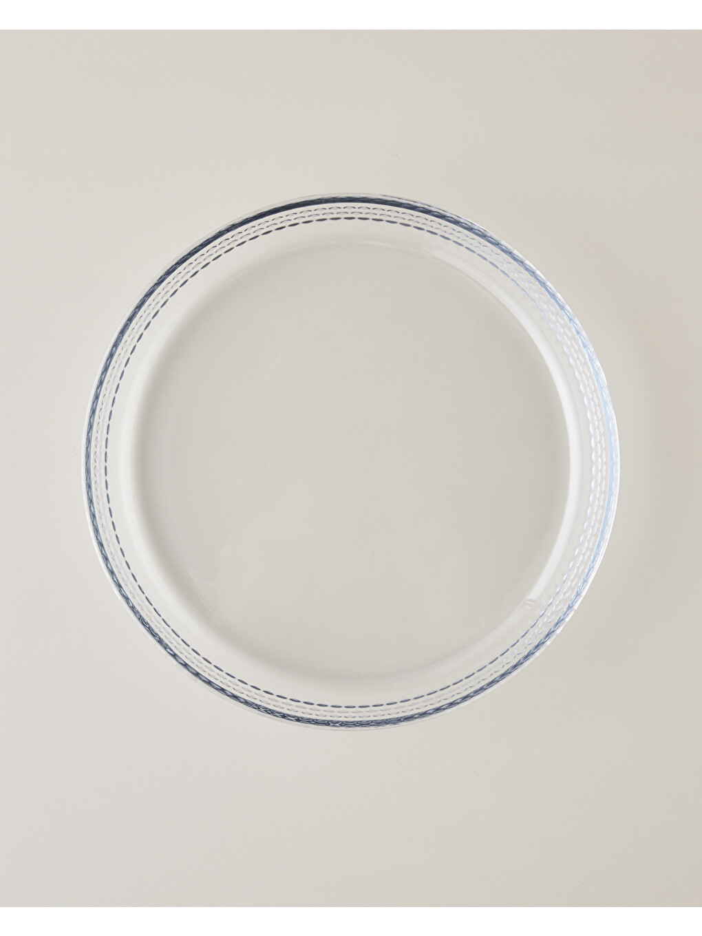 Renksiz Bake&serve Cam Yuvarlak Fırın Kabı 32x4,5 Cm Şeffaf-1