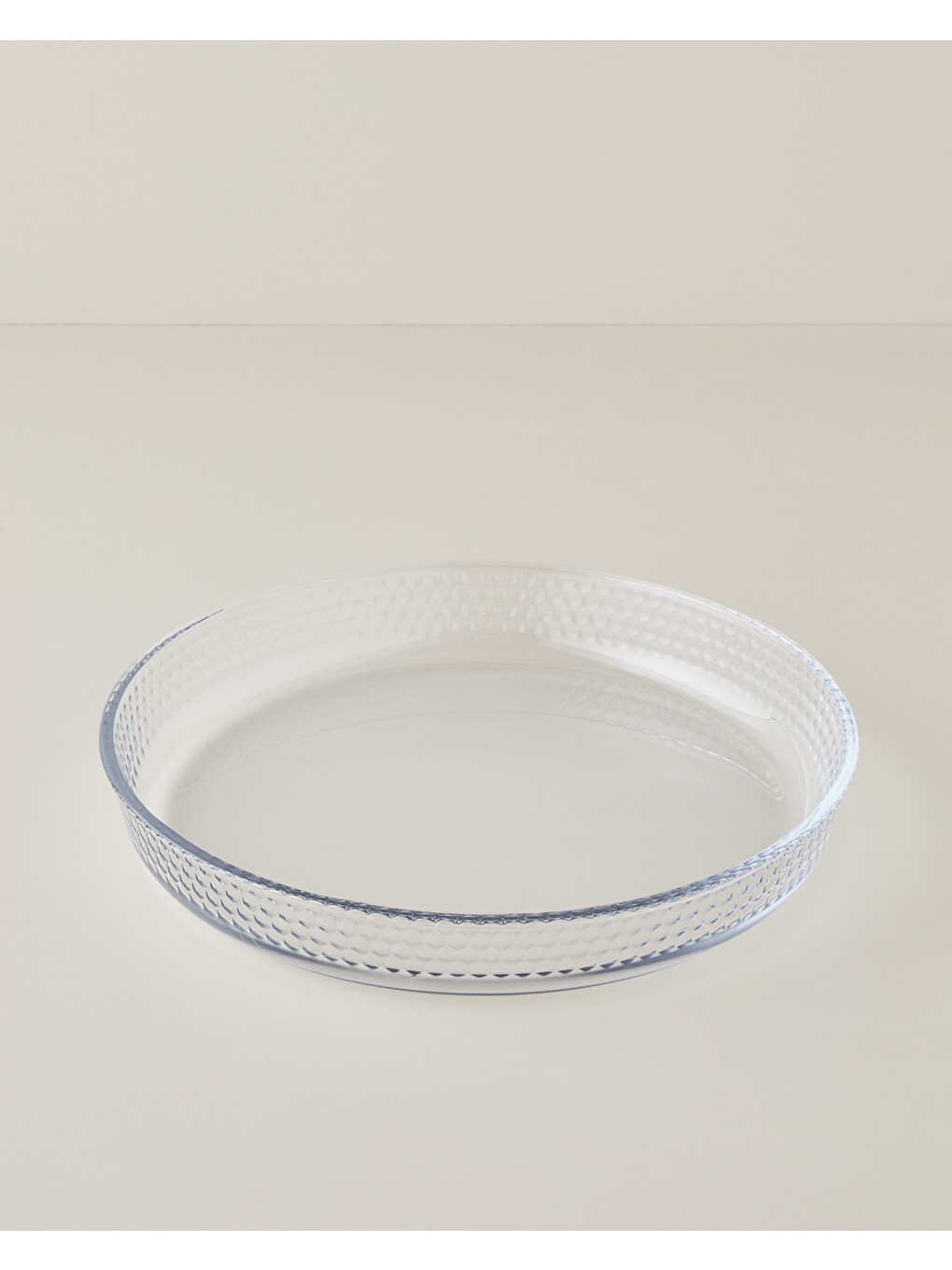 Renksiz Bake&serve Cam Yuvarlak Fırın Kabı 32x4,5 Cm Şeffaf-2