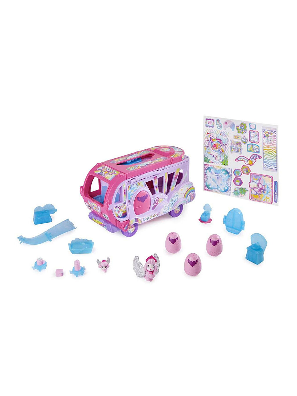 Hatchimals Renksiz CollEGGtibles Rainbow-Cation Karavan 6064457 - 8