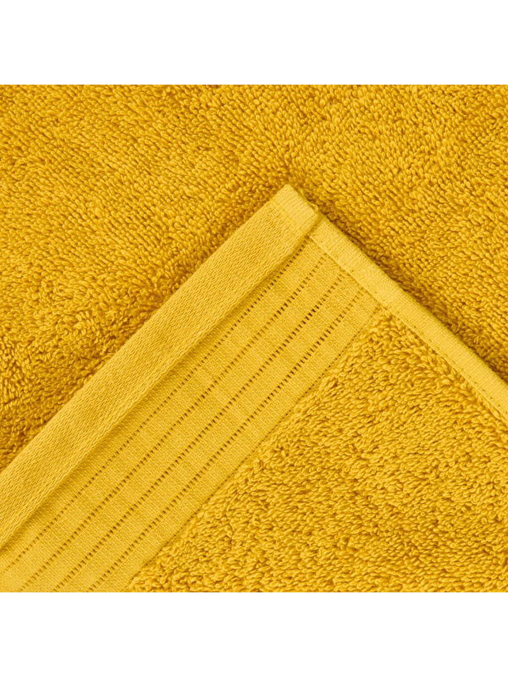 Kahverengi Soft Premium El Havlusu - Hardal - 30x50 cm-1