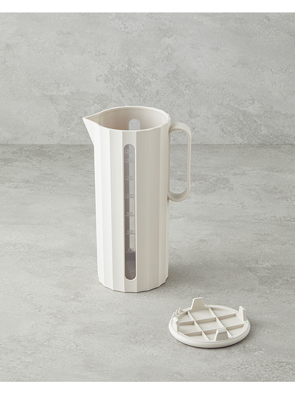English Home Ekru Colessa PP Sürahi 1500 ml Krem - 1
