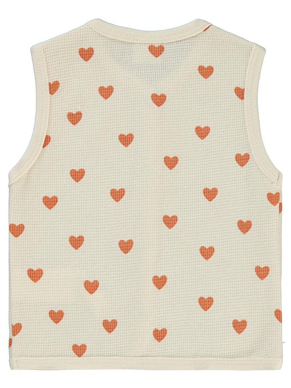 Bej Baby Kalp Zürafa 6-18 Ay Yelek-1