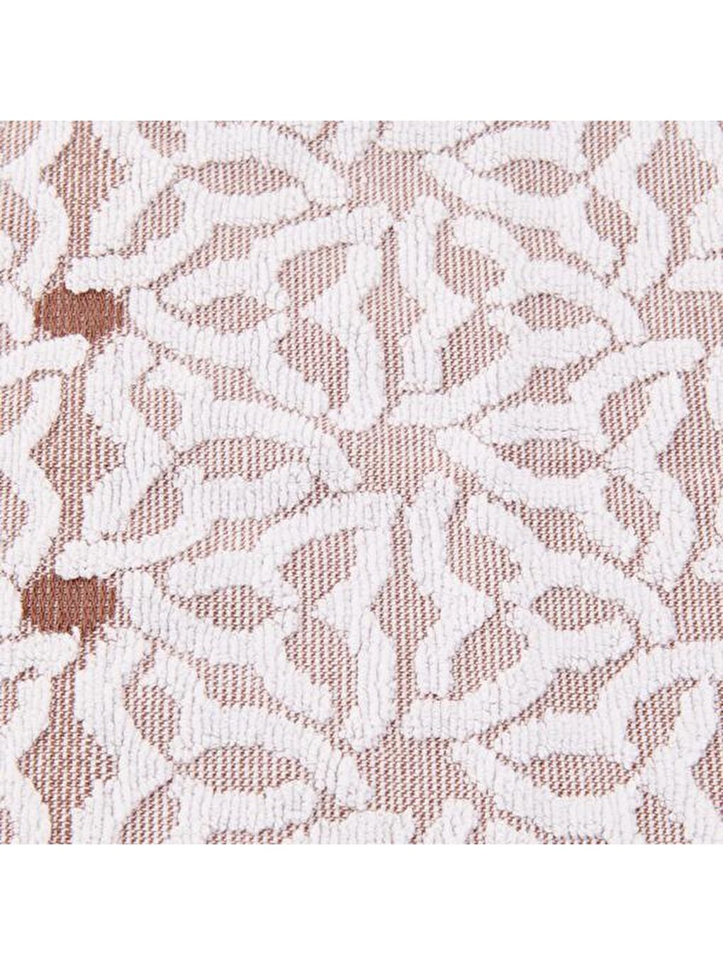 Kahverengi Soft Pin 2'li Havlu Seti - Taba - 30x30 cm-3