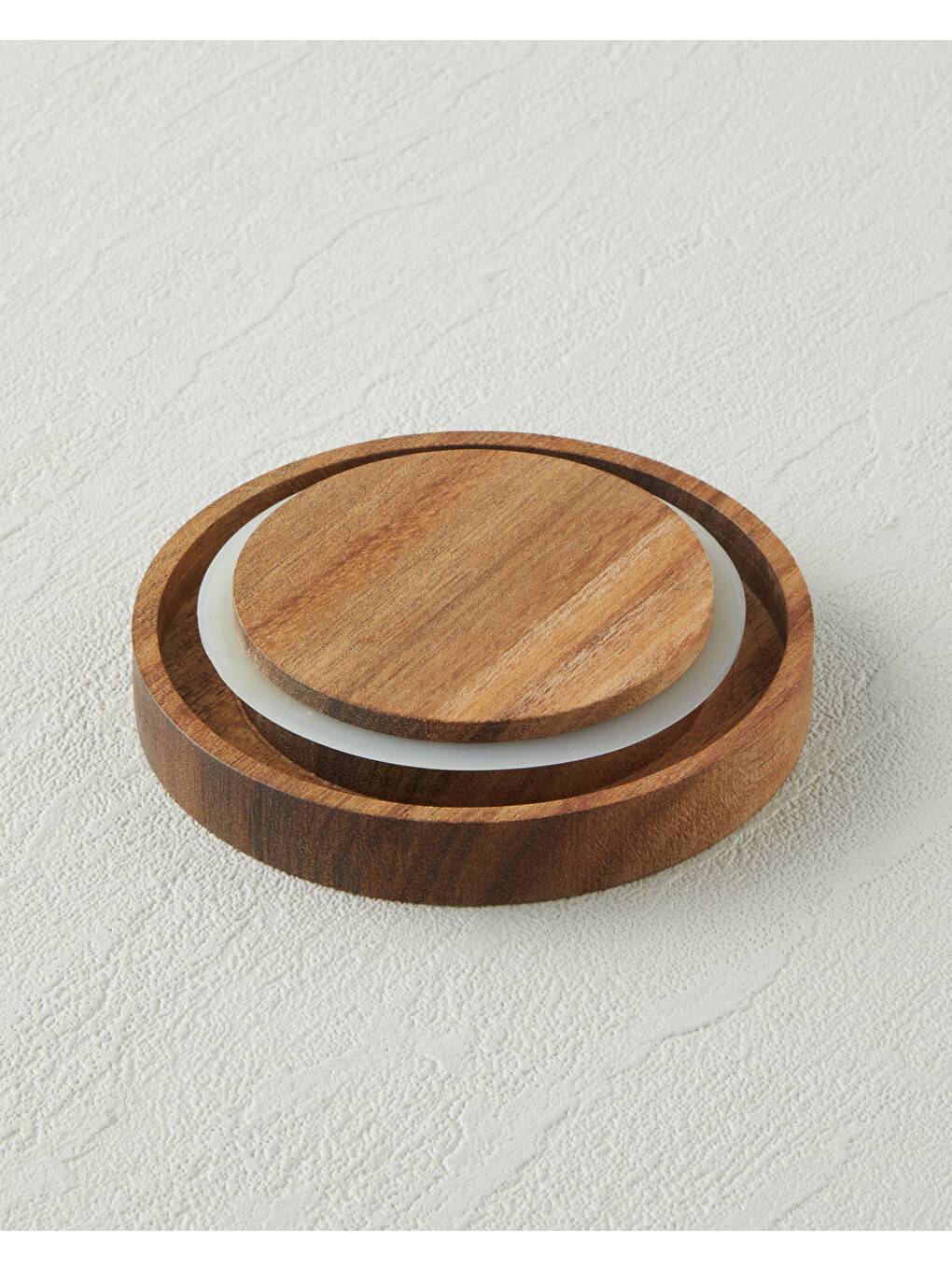 Renksiz Rustic Wood Soda Cam Kavanoz 670 Ml Şeffaf-3