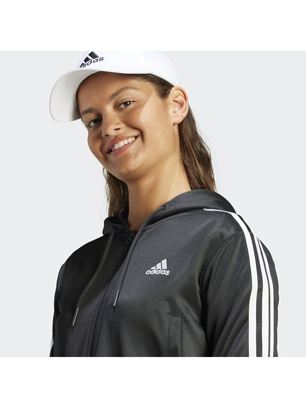 Adidas Siyah Glam Kadın Siyah Eşofman Takımı - 3