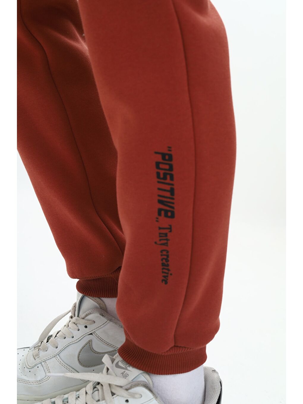 Kahverengi Erkek Çocuk Kapüşonlu Eşofman Takım-2