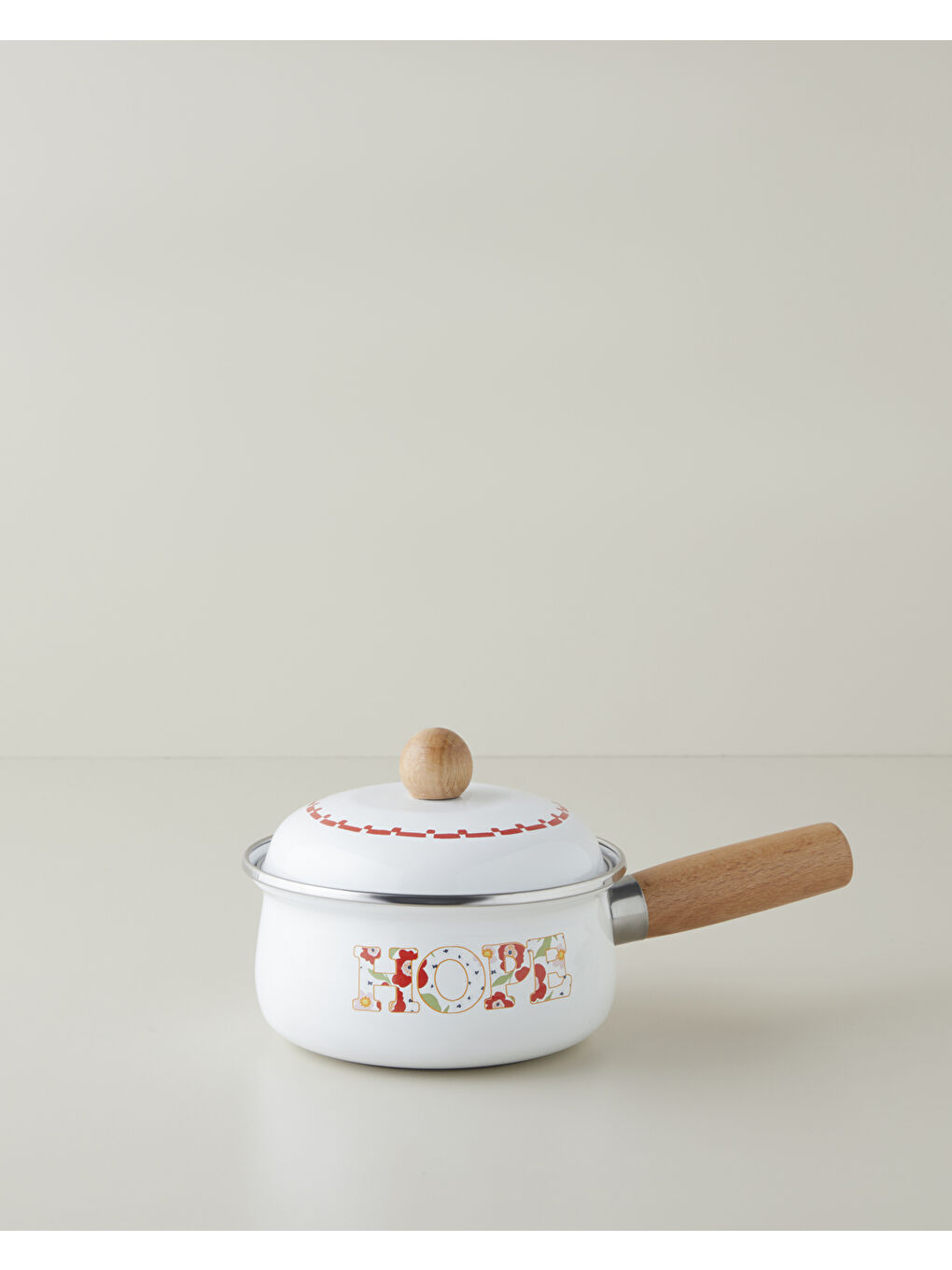 Hope Emaye Sos Tenceresı 1,1 L Beyaz