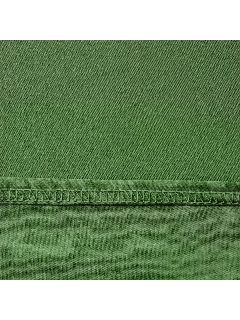 Soft Penye Çift Kişilik Lastikli Çarşaf - Yeşil - 160x200 cm-1