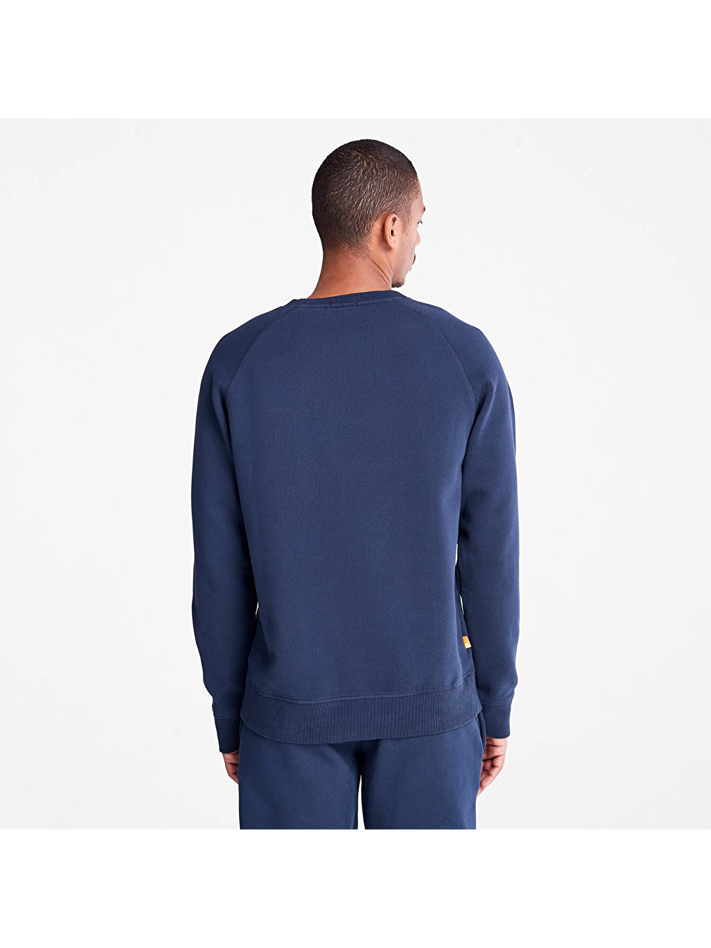 Timberland Lacivert Brushed Back Erkek Lacivert Yuvarlak Yaka Sweatshirt - 4