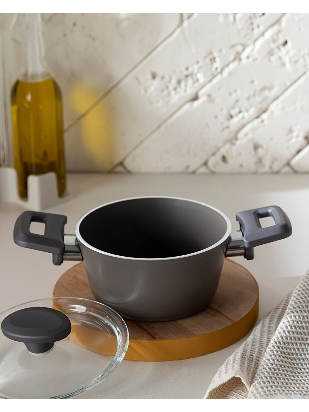 Pretty Mini Tencere 14 cm Gri-1