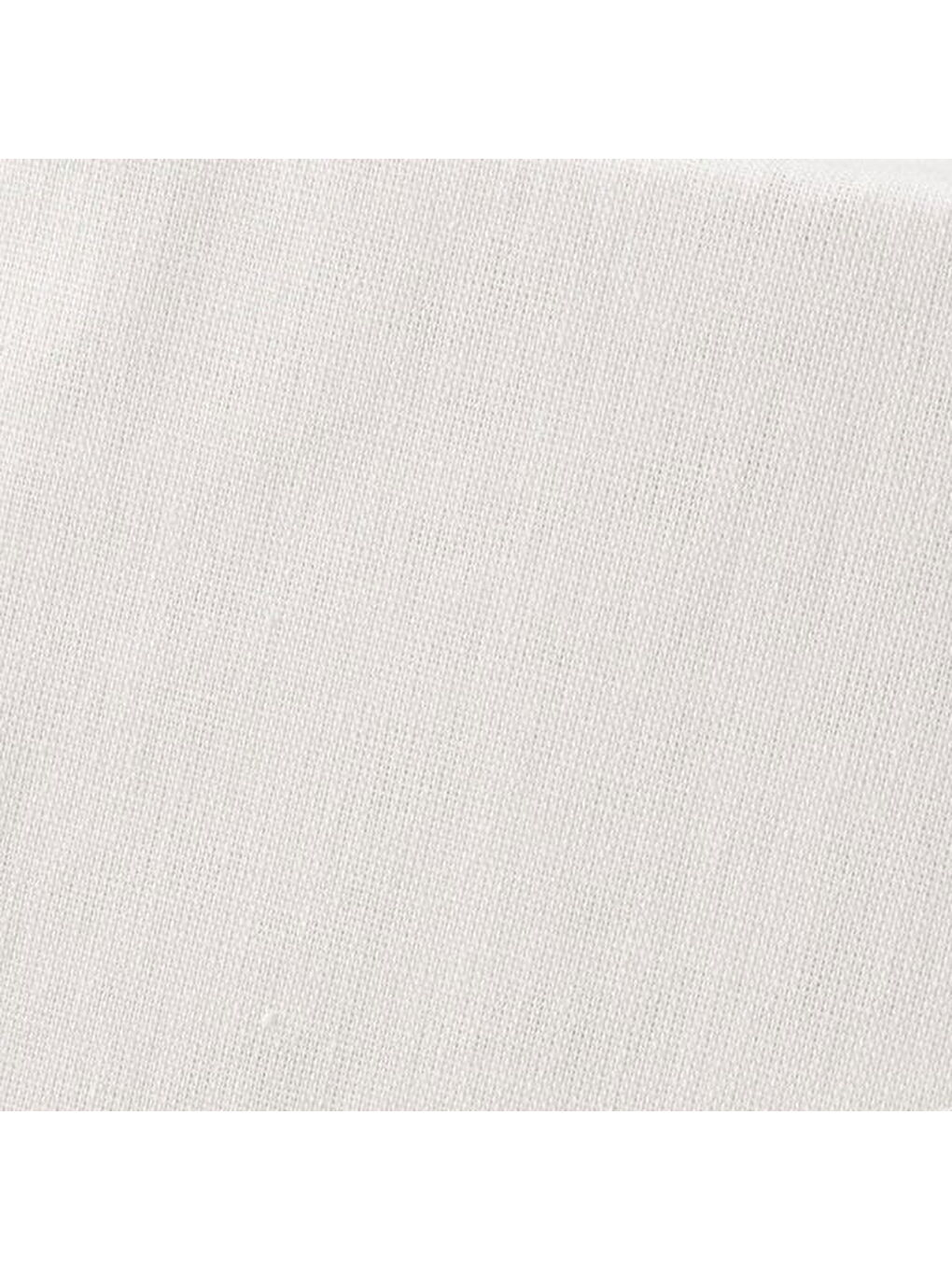 Soft Penye Çift Kişilik Lastikli Çarşaf - Beyaz - 160x200 cm-2