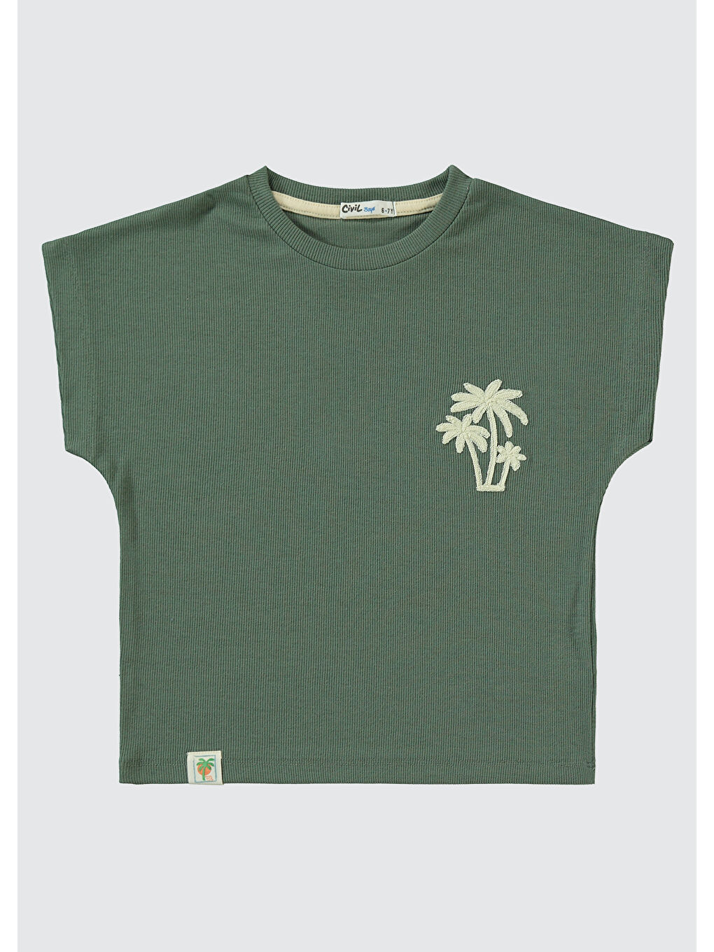 Boys Erkek Çocuk Takım 6-9 Yaş Koyu Haki-2