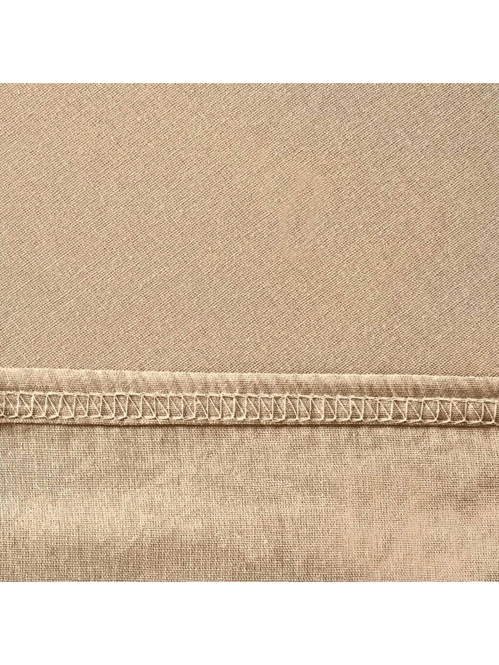 Soft Penye Çift Kişilik Lastikli Çarşaf - Bej - 160x200 cm-1