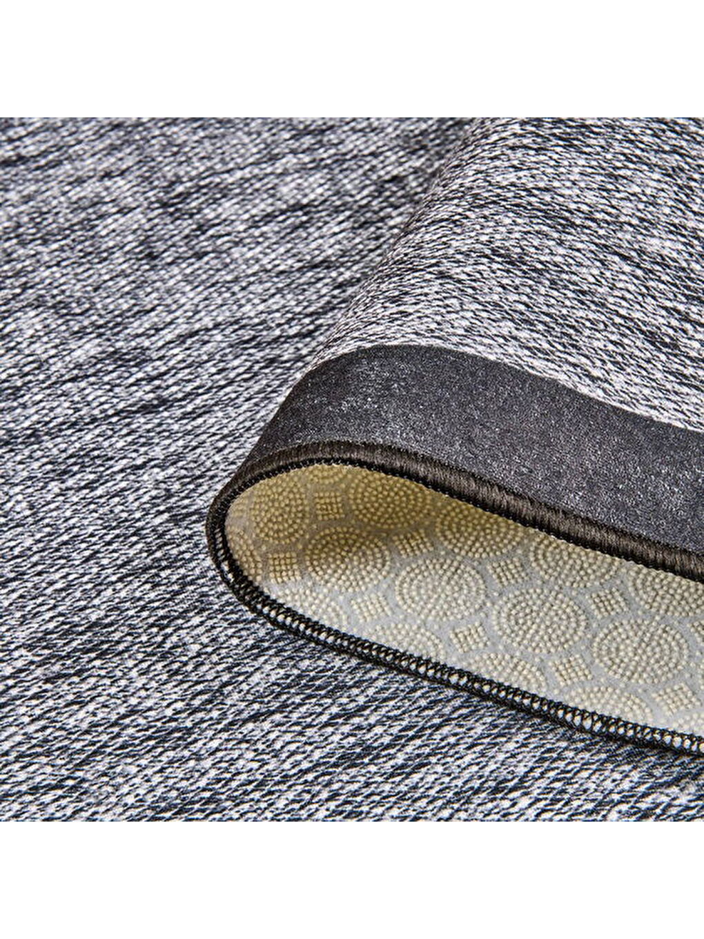 Gri Soft Miu Yıkanabilir Halı - 80x150 cm-2