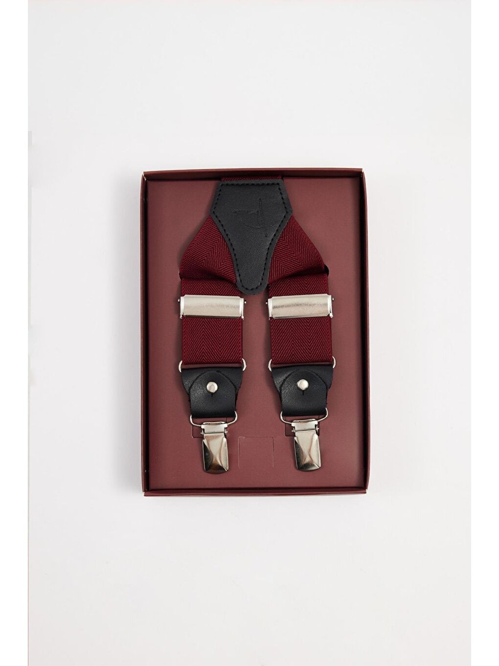 Bordo Erkek Pantolon Askısı