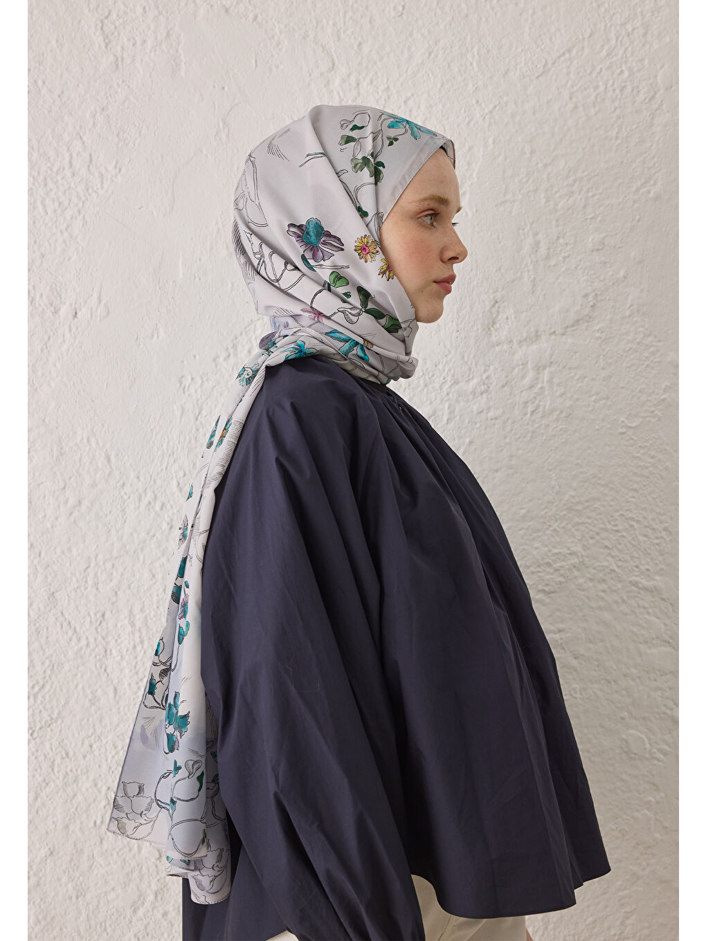 Lila Ruth Desen Şal Lavanta-4