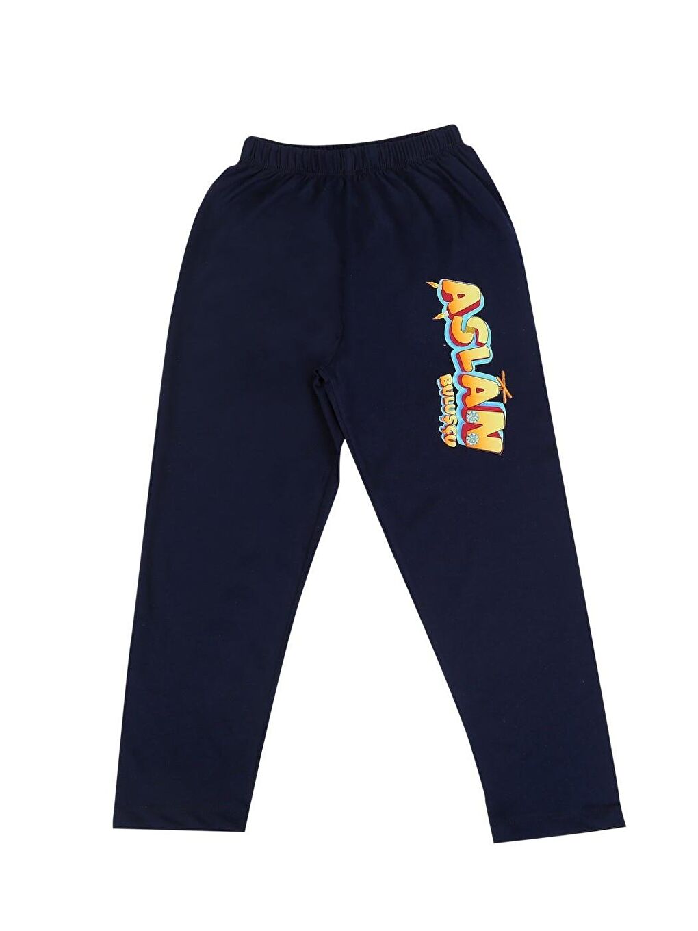 Vitmo Indigo Aslan Buluşçu Erkek Çocuk Kısa Kollu %100 Pamuklu Pijama Takımı - 2