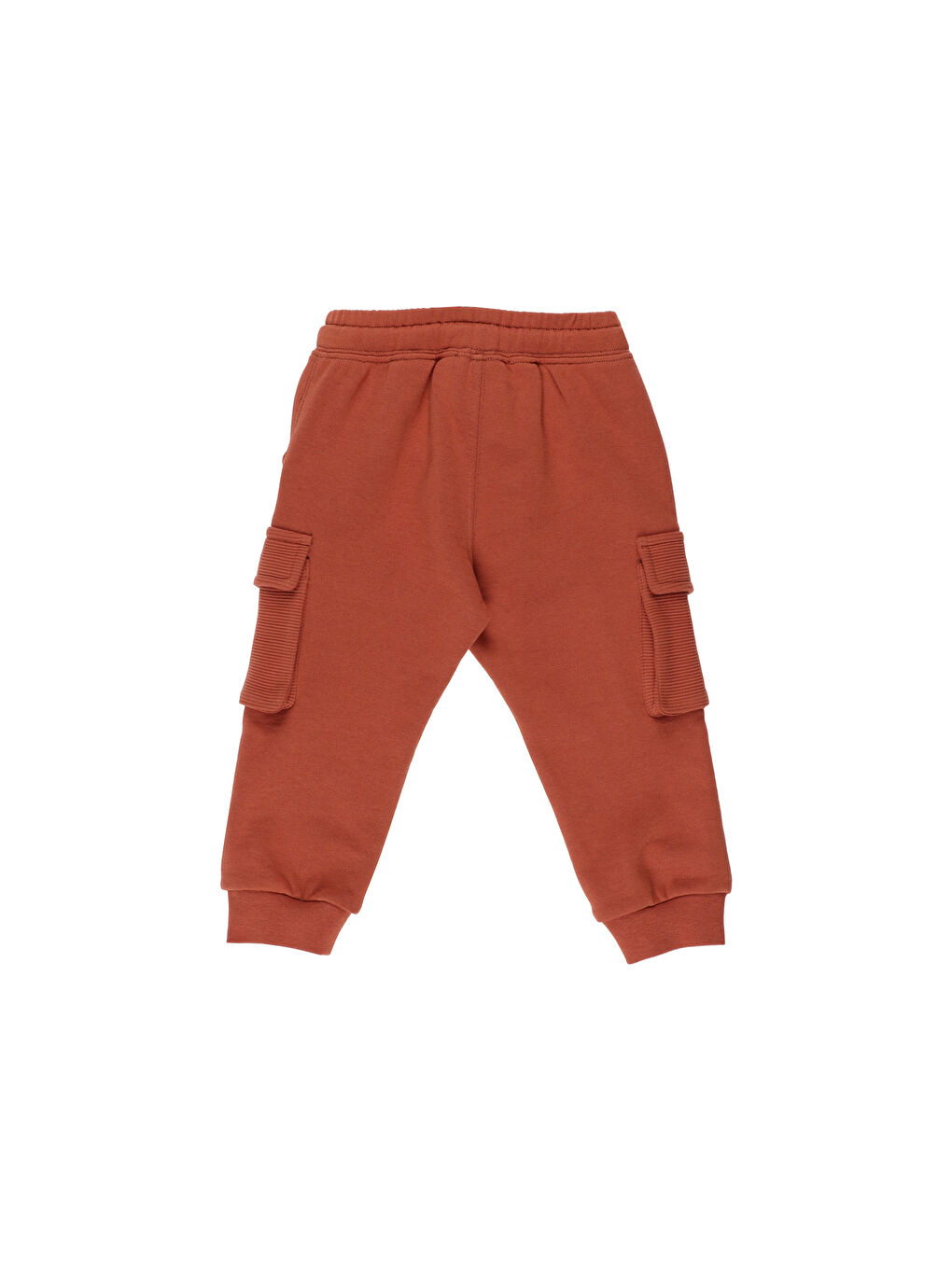 Kahverengi Erkek Çocuk Süs Etikteli Eşofman Alt-1