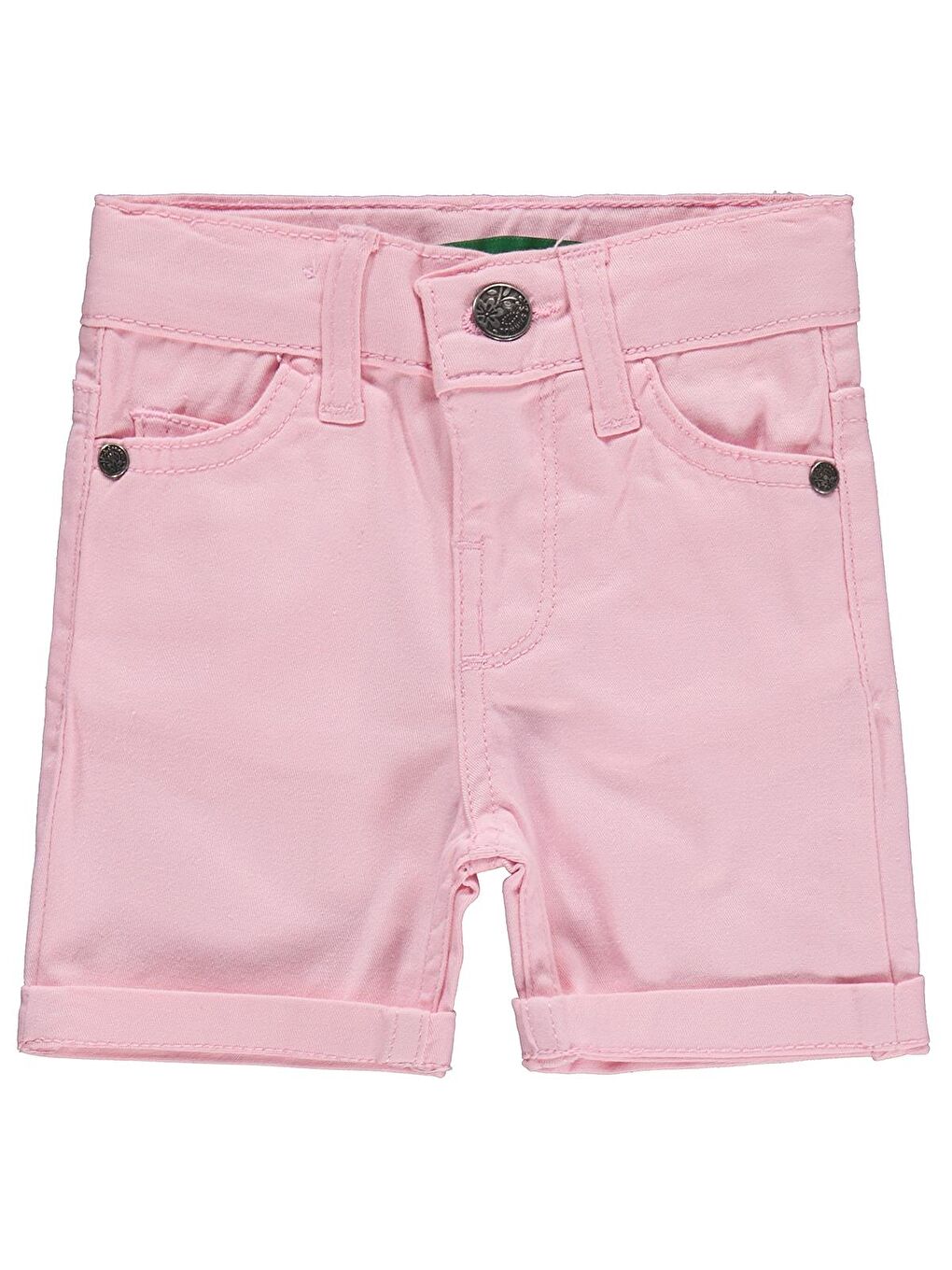 Gabardin 6-24 Ay Şort - Pembe