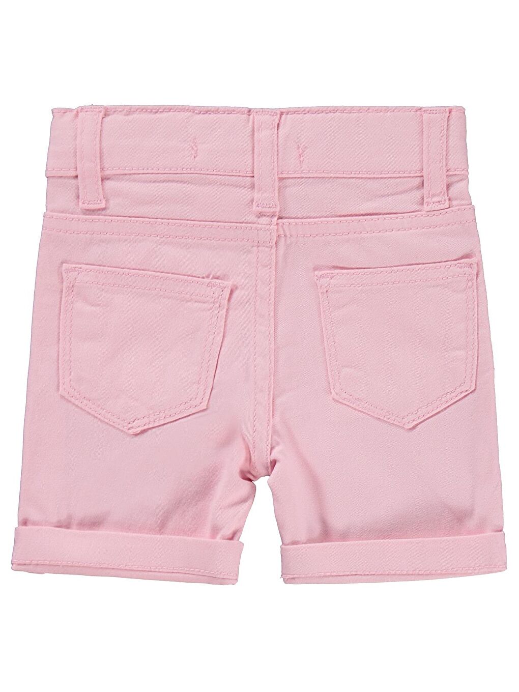 Gabardin 6-24 Ay Şort - Pembe-1