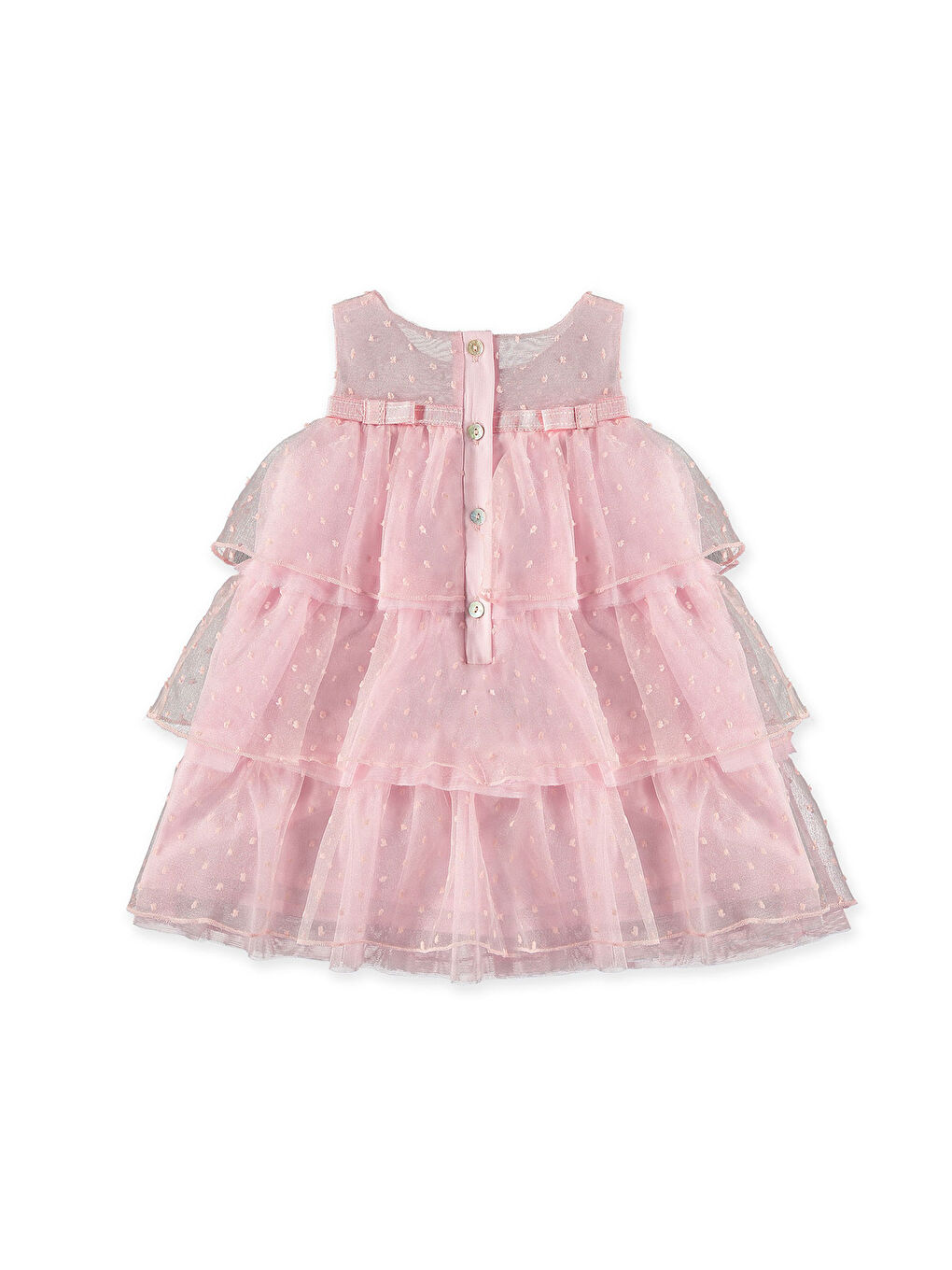 Kız Çocuk Elbise Pembe-1