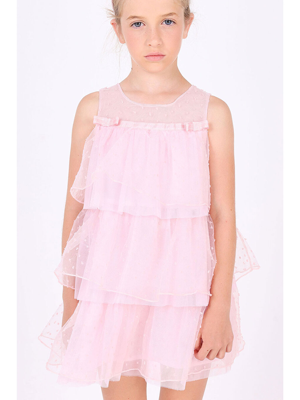 Kız Çocuk Elbise Pembe-2