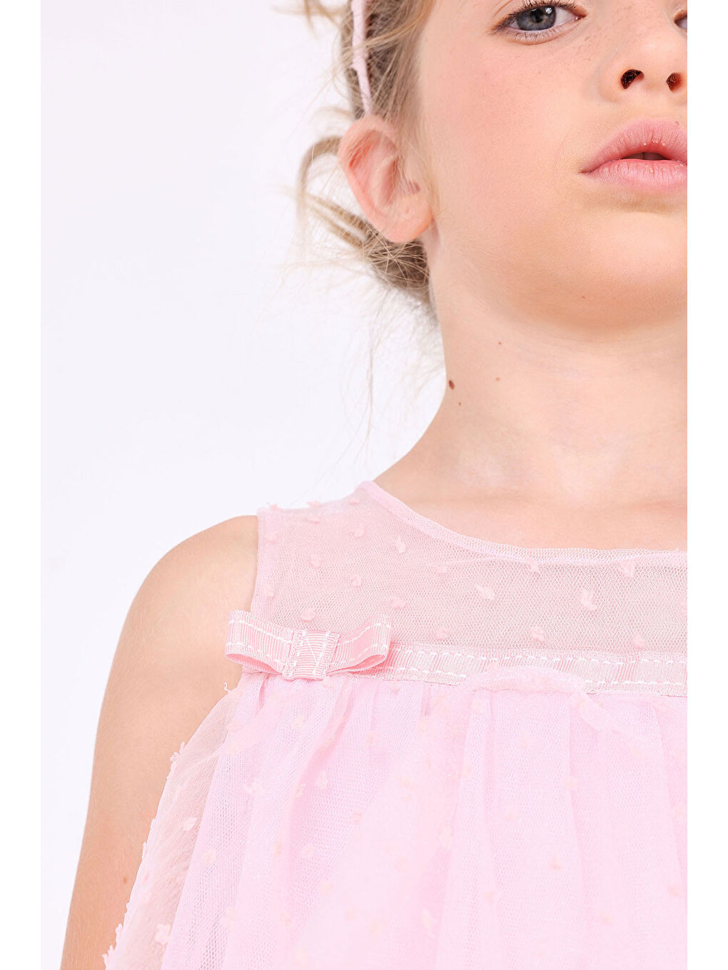 Kız Çocuk Elbise Pembe-7