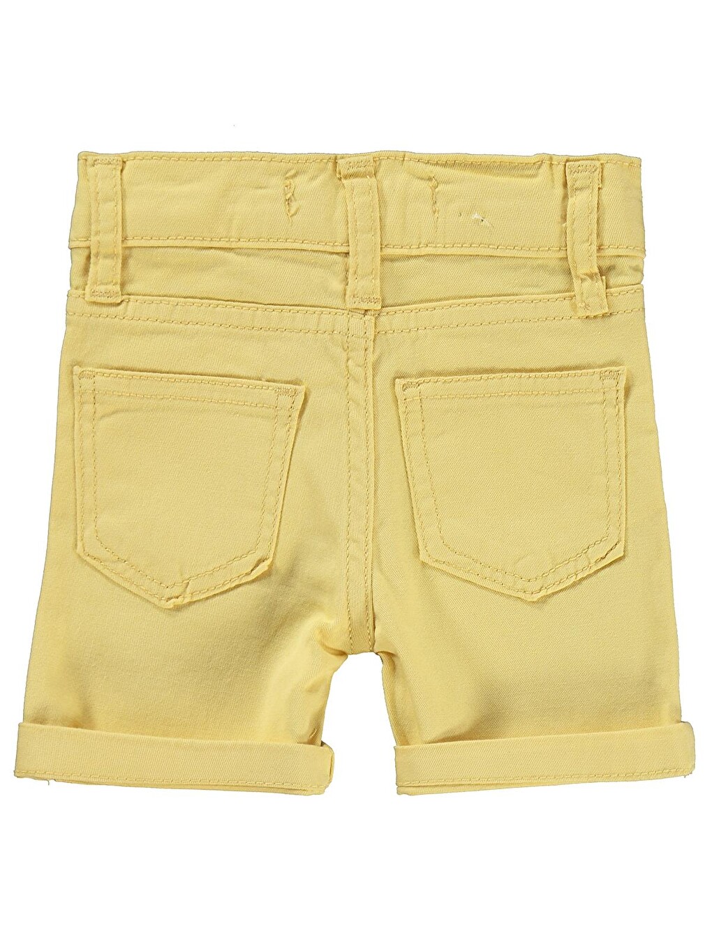 Gabardin 6-24 Ay Şort - Sarı-1