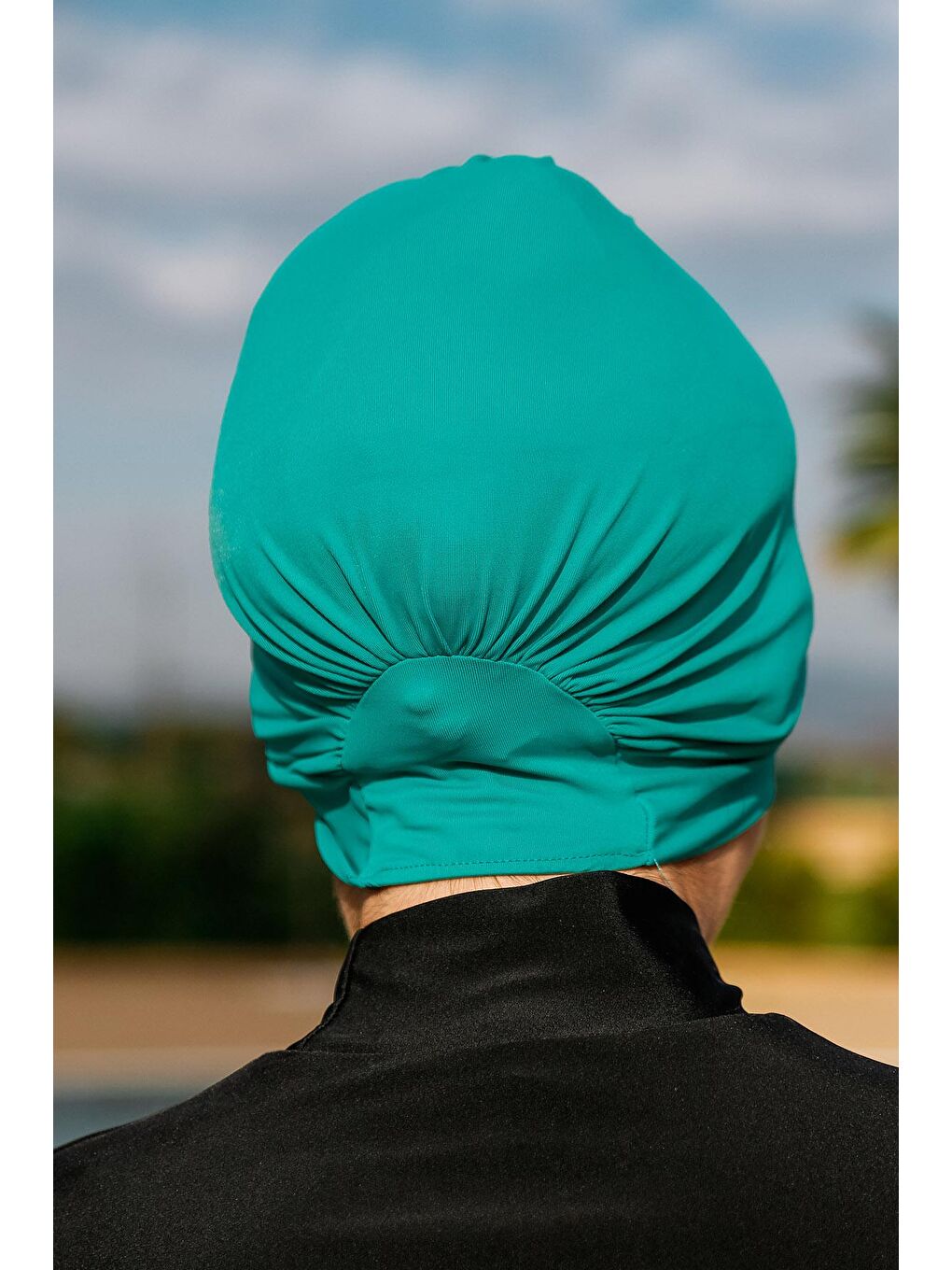 Yeşil Çapraz Deniz Havuz Mayo Bonesi ROB-18-4