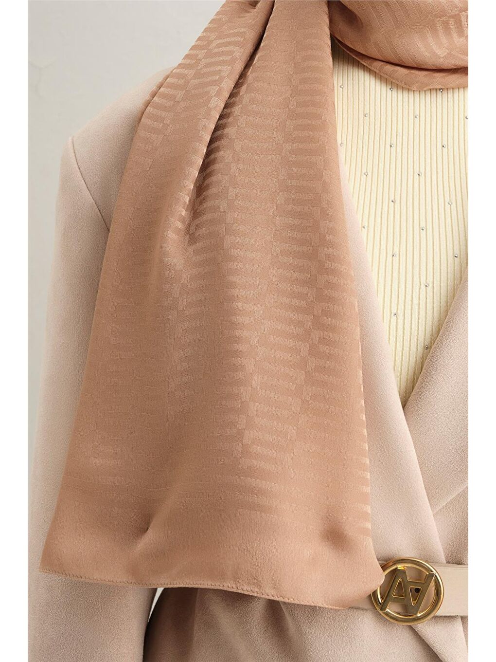 Bej Trend Janjan Jakar Şal 12 24064 23013-1