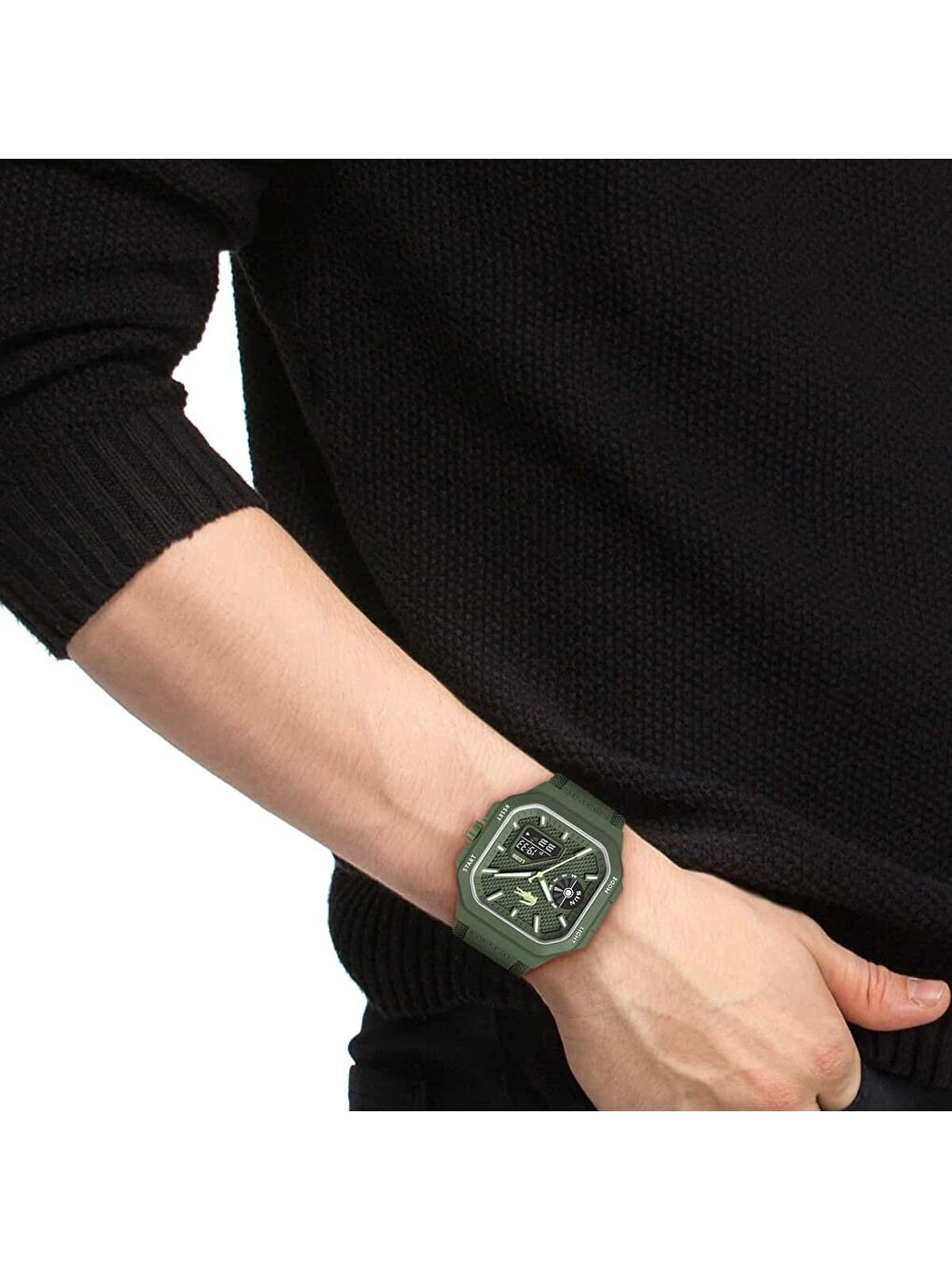 Yeşil LAC2011505 Erkek Kol Saati-4