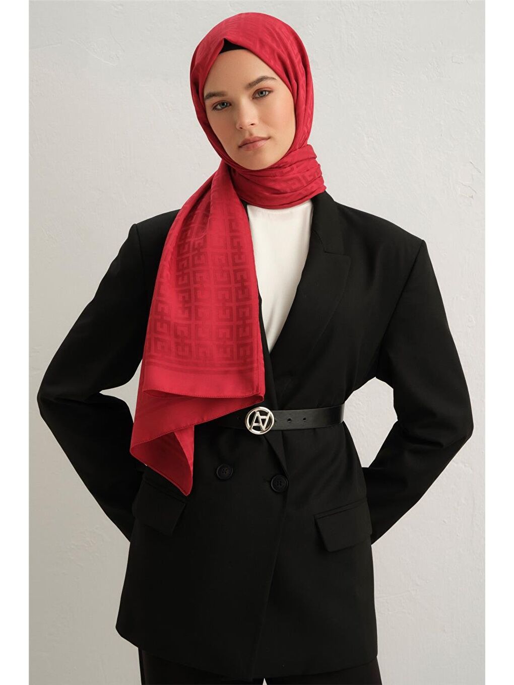 Kırmızı Trend Safir Şal 2 241828 241833-1