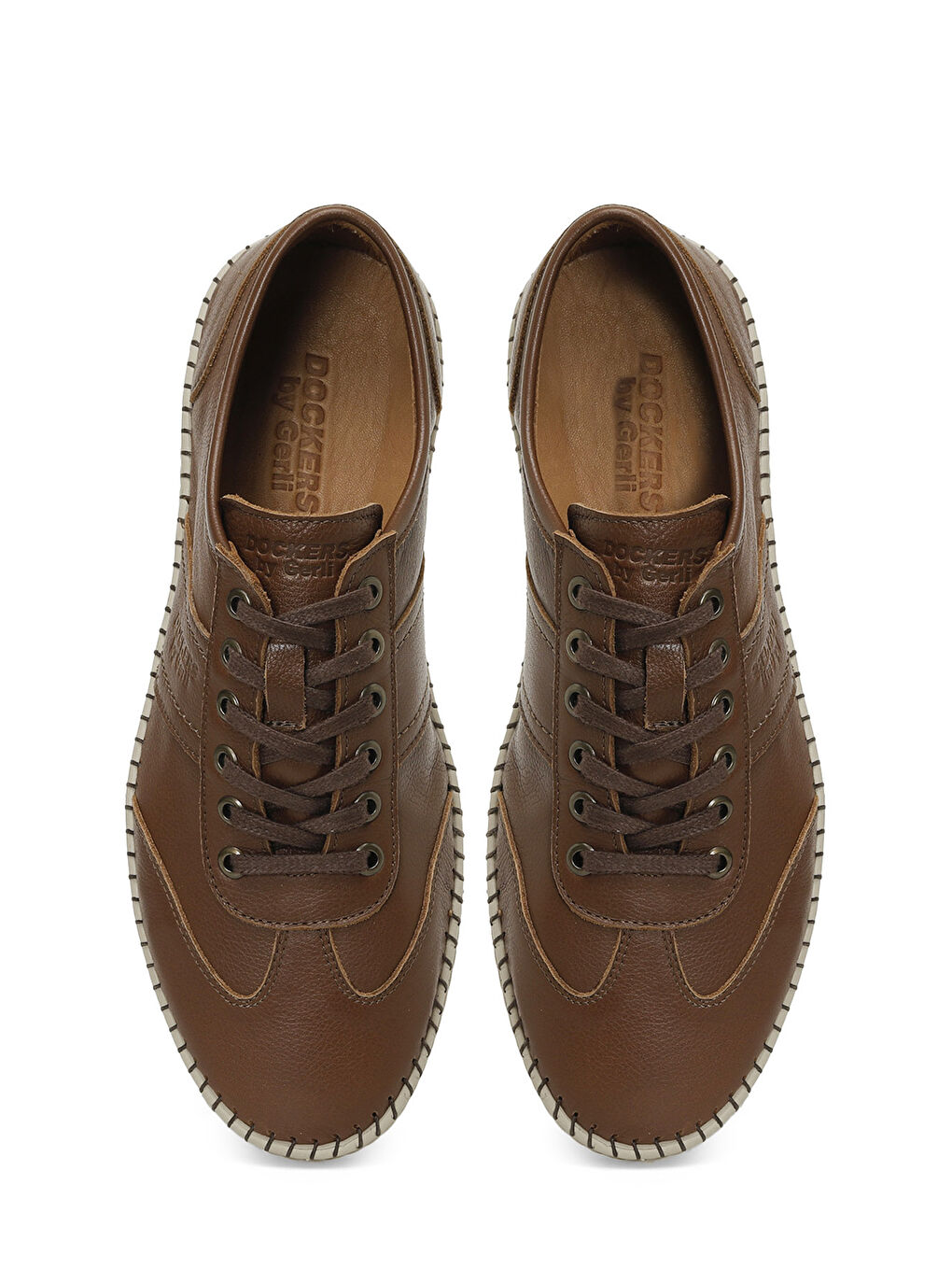 Kahverengi 238646 5FX Taba Erkek Ayakkabı-3