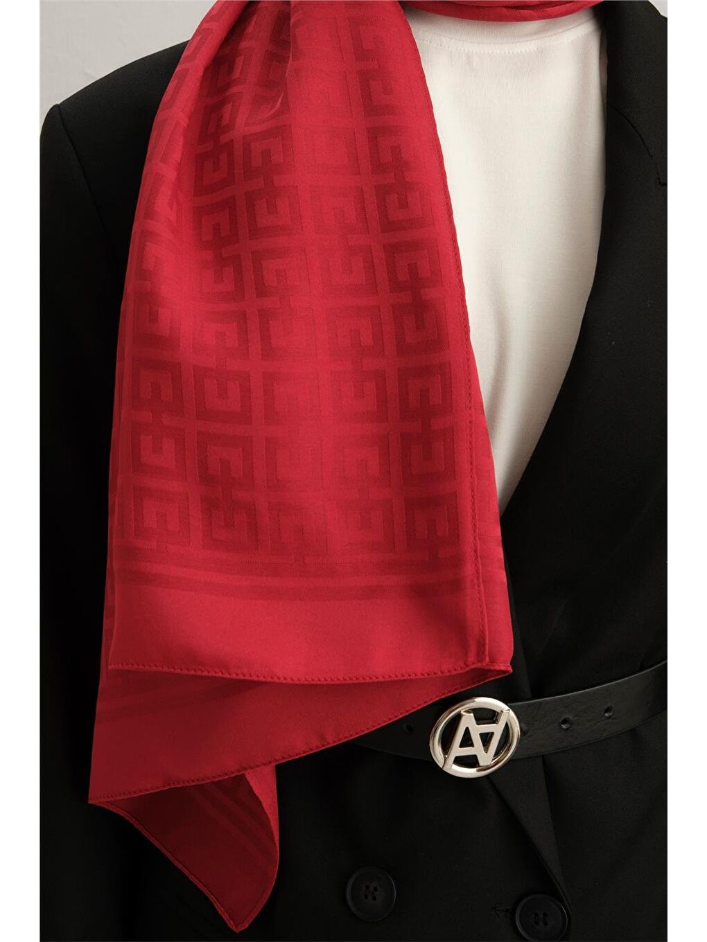 Kırmızı Trend Safir Şal 2 241828 241833-2