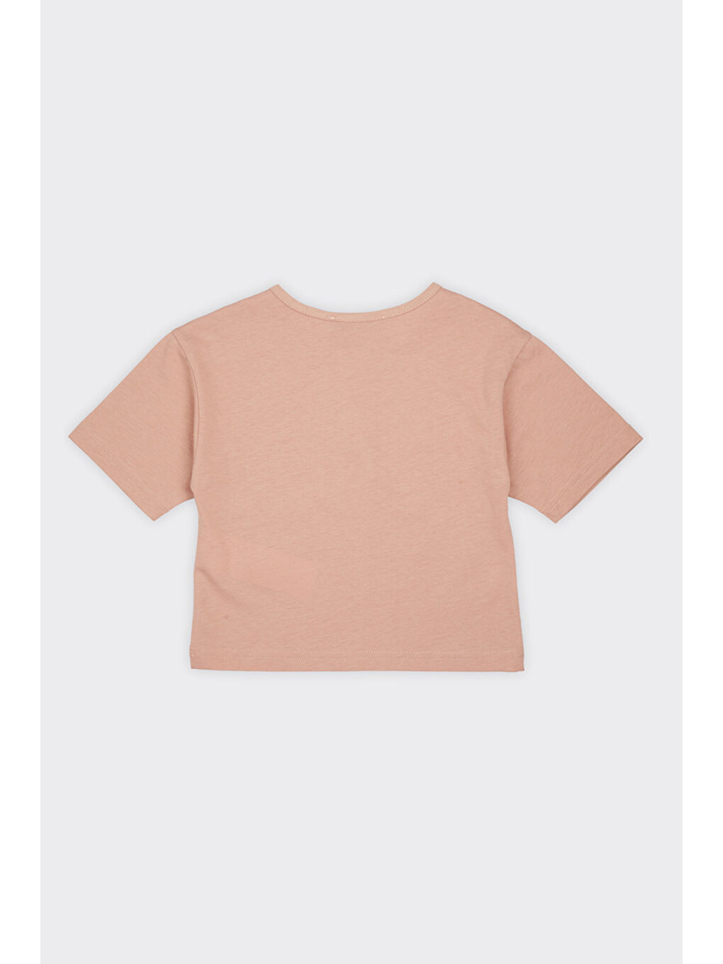 Panço Pembe Erkek Çocuk Yakası Düğme Detaylı T-Shirt - 9