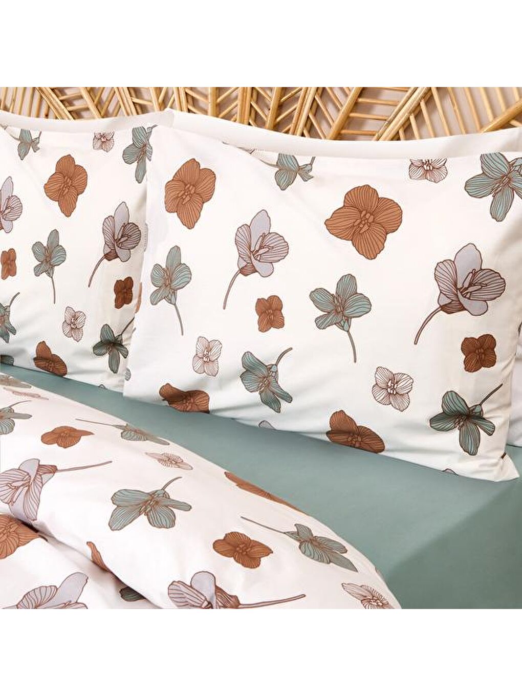 Karışık Soft Silla Çift Kişilik Nevresim Takımı - Renkli-3