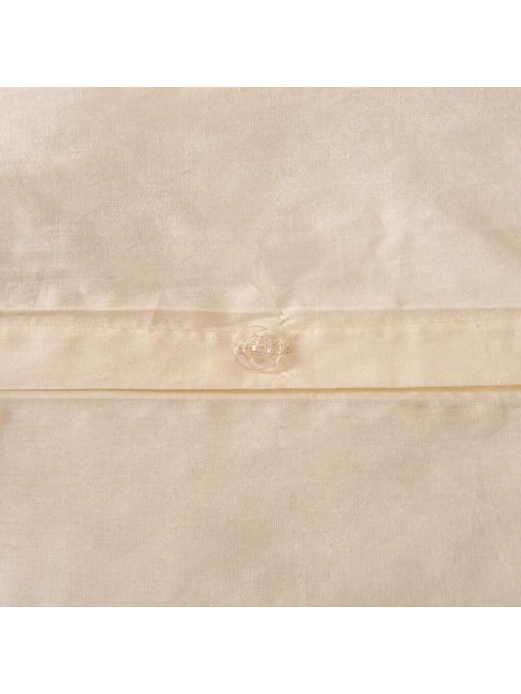 Bej Soft Fırfırlı Çift Kişilik Nevresim Takımı - Taş-1