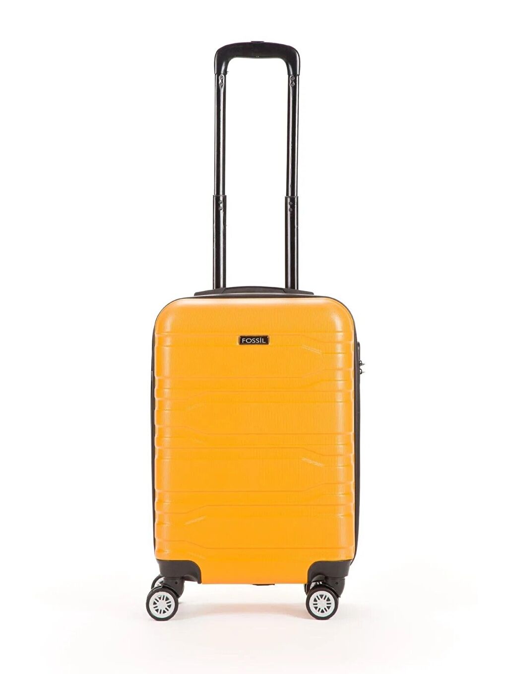 Sarı ABS Unisex 55cm Kabin Boy Valiz