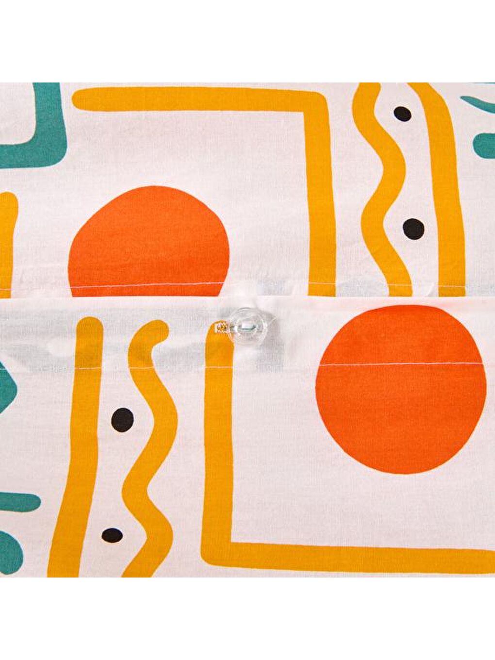 Karışık Soft Cubo Çift Kişilik Nevresim Takımı - Renkli-3