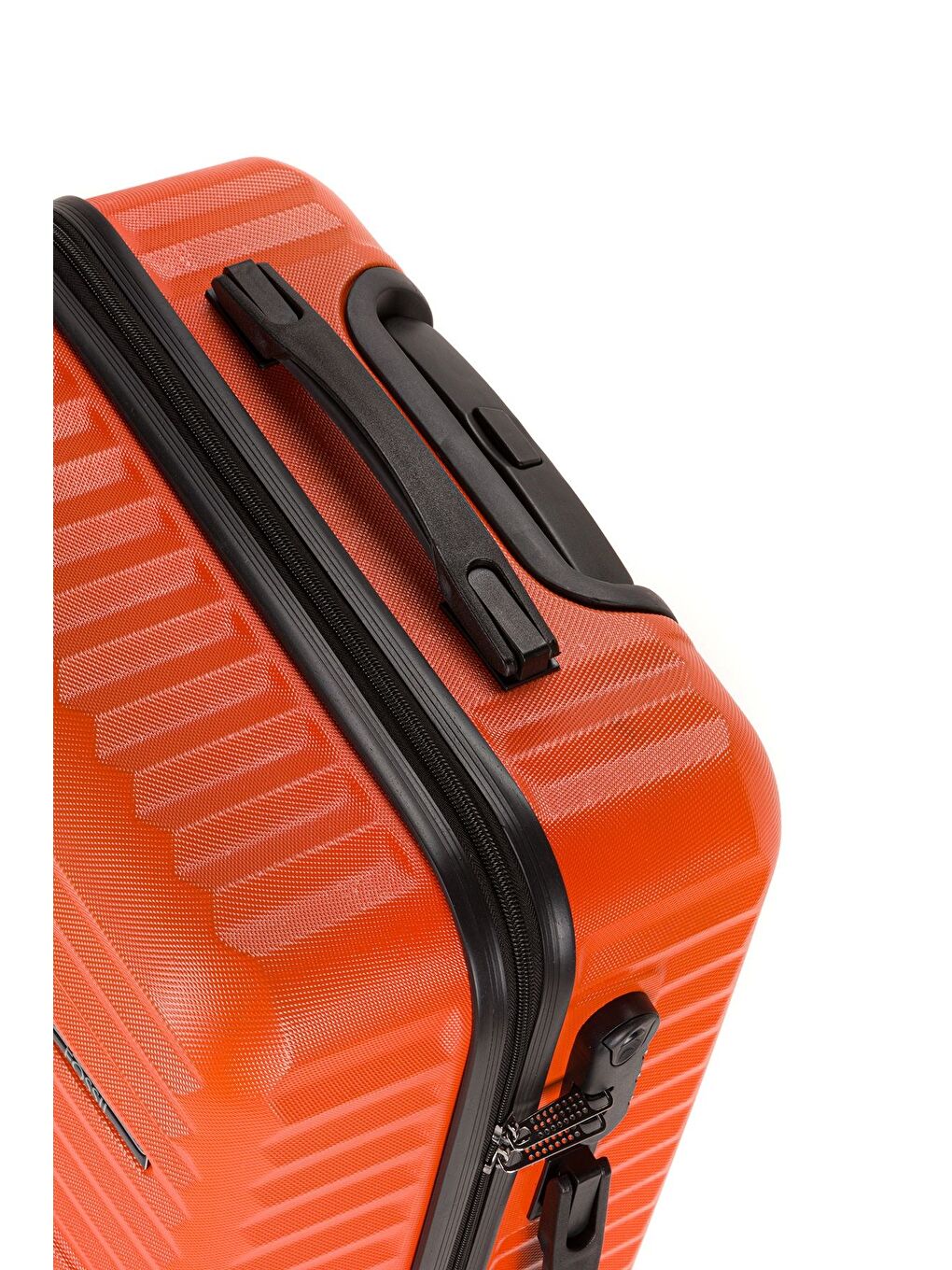 Turuncu ABS Unisex 65cm Orta Boy Valiz FSL111-5