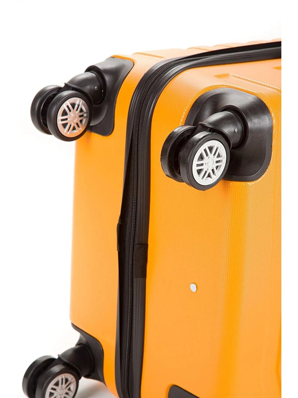 Sarı ABS Unisex 75cm Büyük Boy Valiz-2