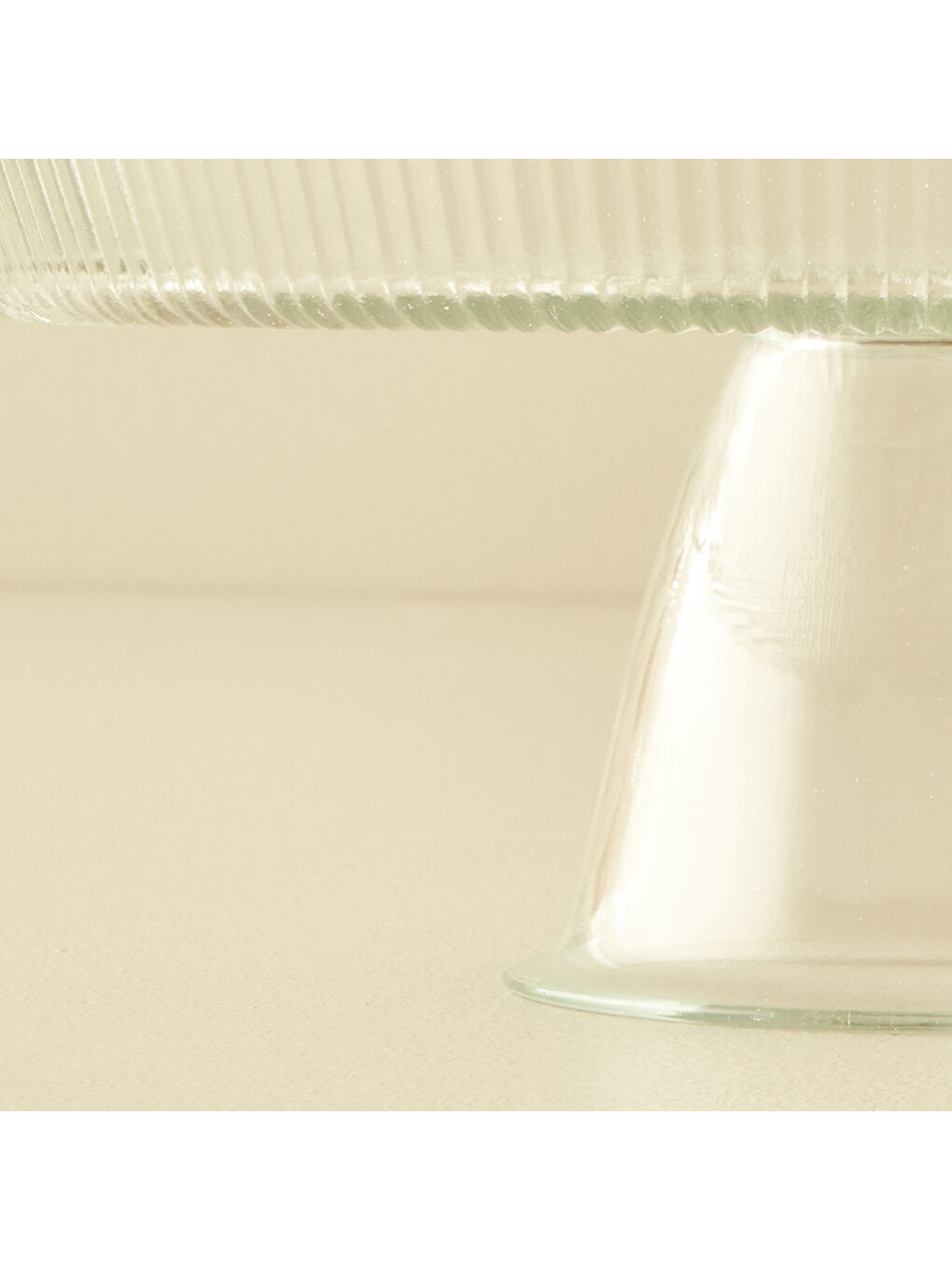 Bej Line Ayaklı Sunum Standı Naturel (24x12,5 cm)-1