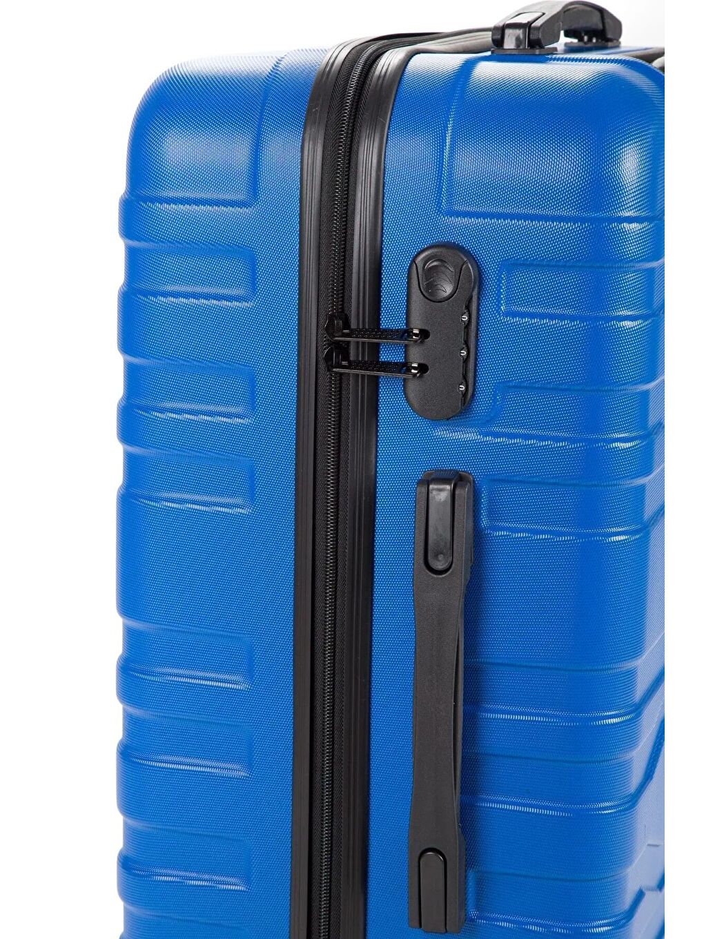 Mavi ABS Unisex 75cm Büyük Boy Valiz-1