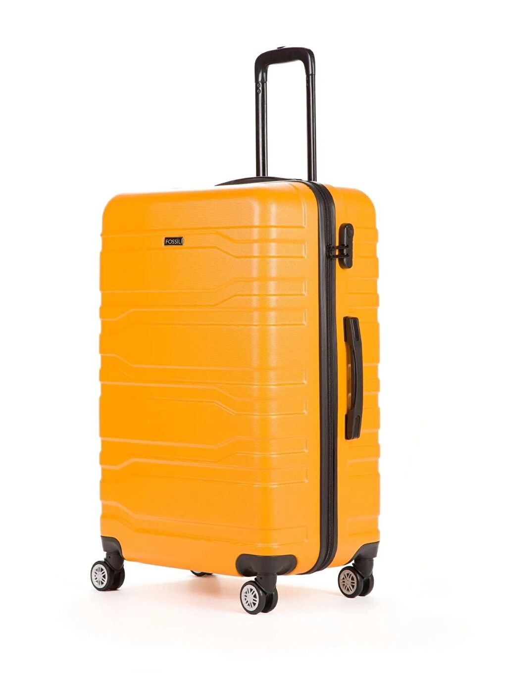 Sarı ABS Unisex 75cm Büyük Boy Valiz-5