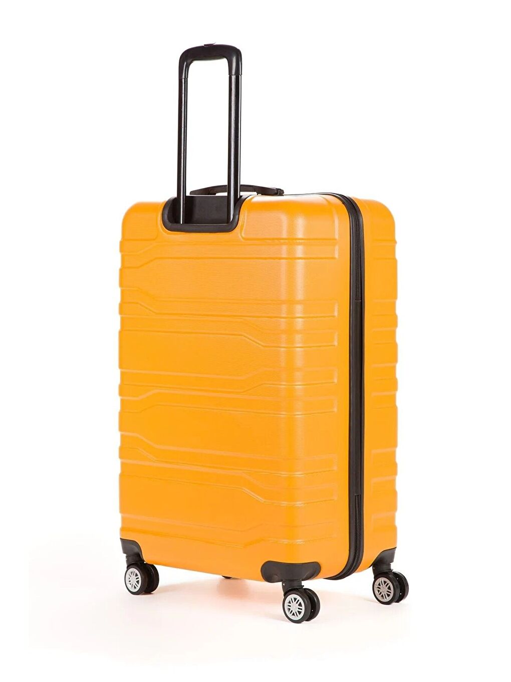 Sarı ABS Unisex 75cm Büyük Boy Valiz-6