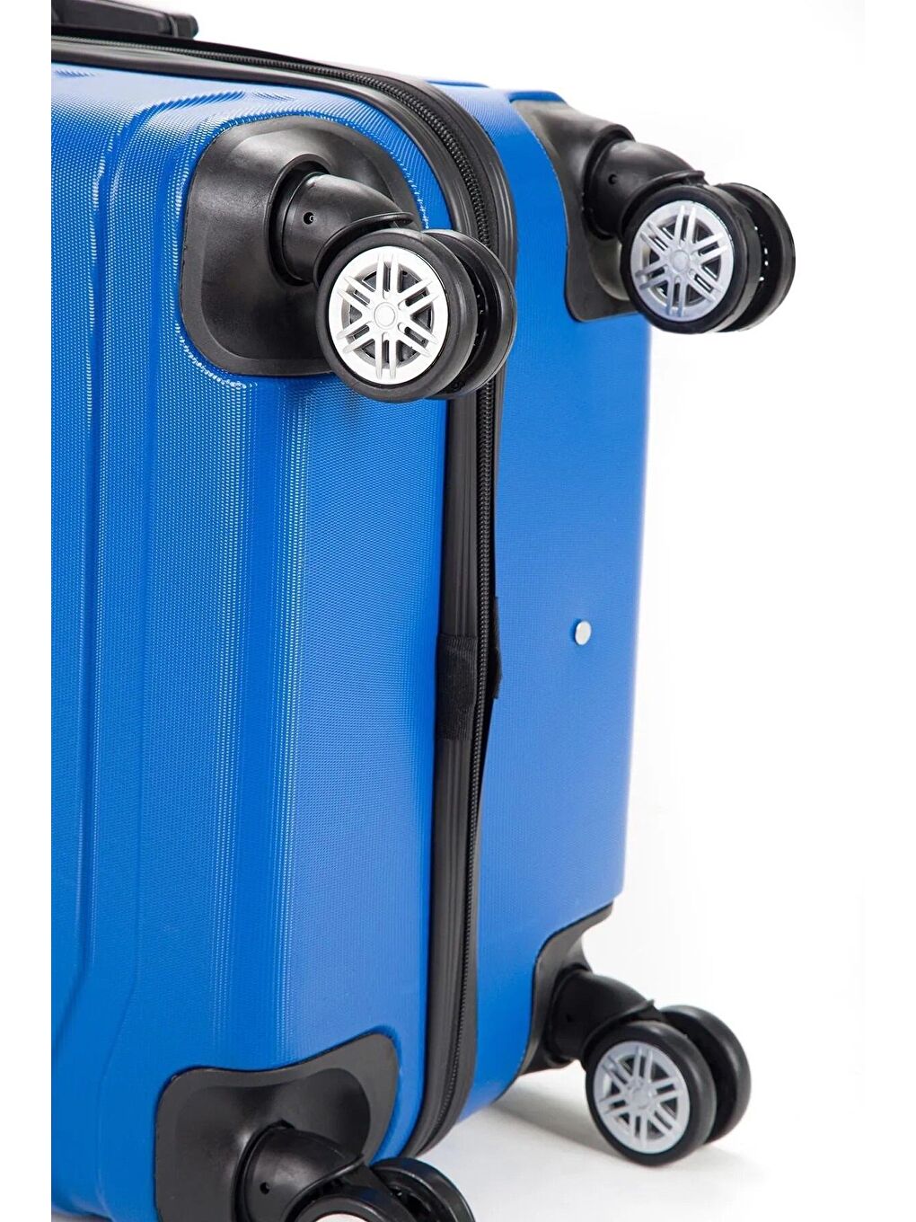 Mavi ABS Unisex 75cm Büyük Boy Valiz-4