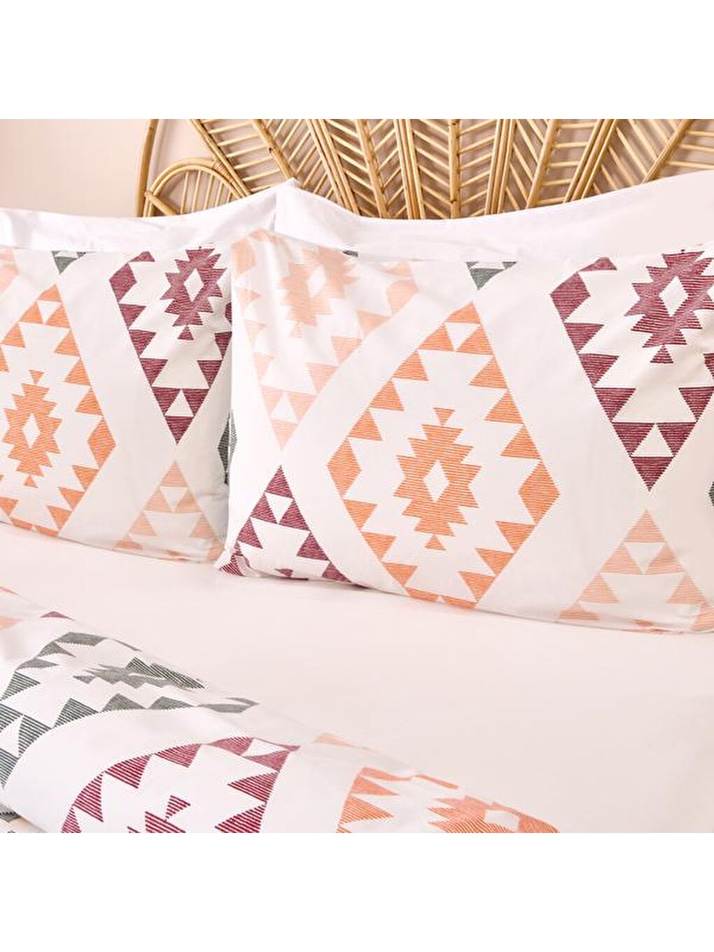 Karışık Soft Simbolo Çift Kişilik Nevresim Takımı - Renkli-2