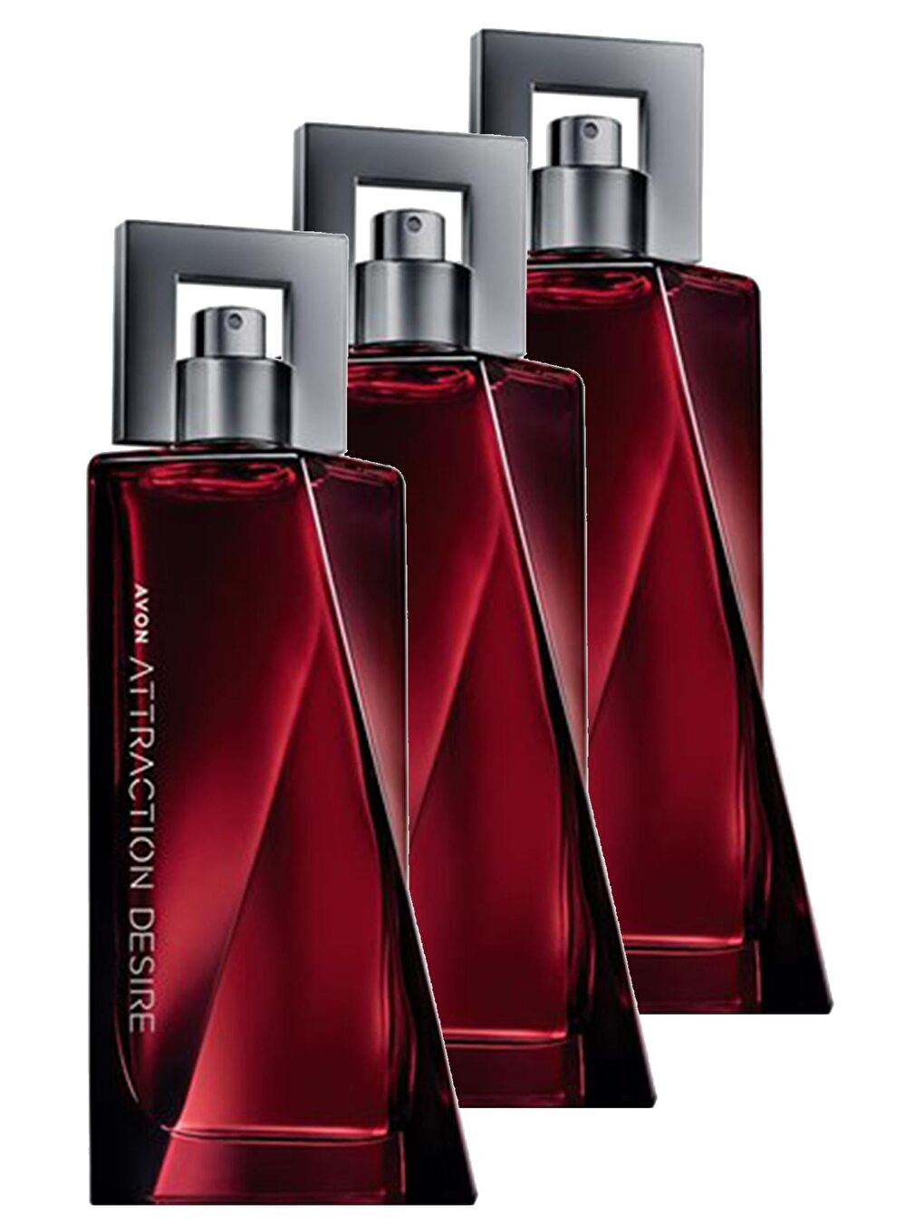 AVON Attraction Desire Erkek Parfüm Edt 75 Ml. Üçlü Set